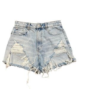 Zara denim shorts